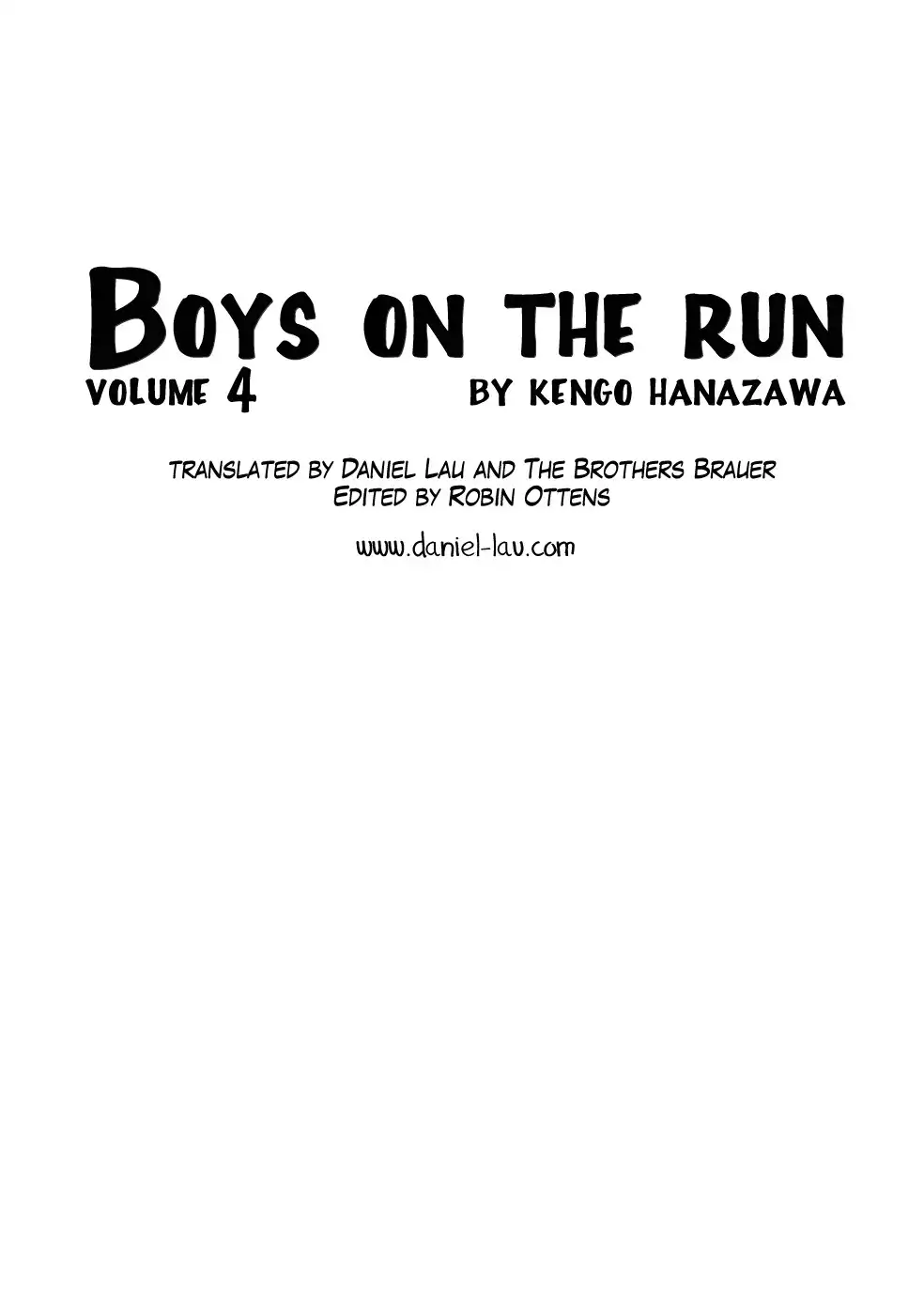 Boys on the Run Chapter 33 3